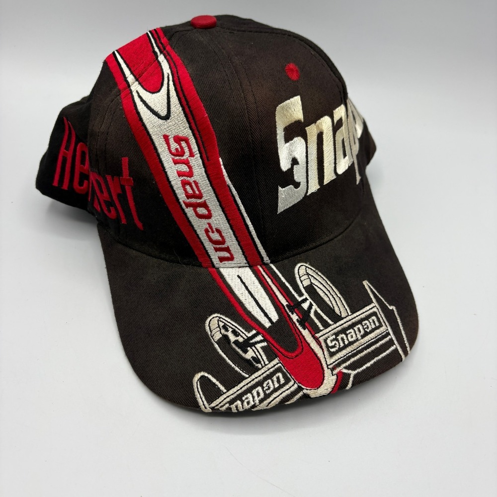 Vintage Snap-On Tools Doug Herbert Wrench Racing Hat Snapback Cap Black NHRA